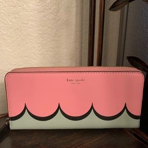 🔴SALE Sylvia pink Kate spade continental wallet